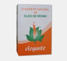 ELEGANTE SABONETE OLEO DE RICINIO 140G -  F. J. CAMPOS