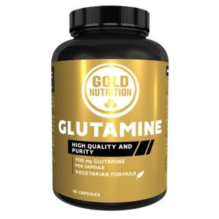 GLUTAMINE 900MG 90 CAPS - GOLD NUTRITION